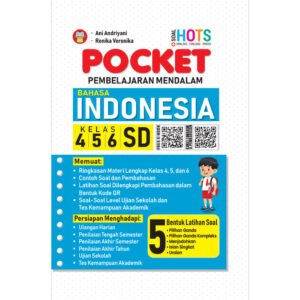 Pocket Bahasa Indonesia untuk SD Kelas 4, 5, dan 6