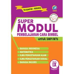 Super Modul Pembelajaran Cara Bimbel SMP/MTs Kelas IX Semester 1