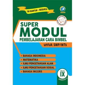 Super Modul Pembelajaran Cara Bimbel SMP/MTs Kelas IX Semester 2