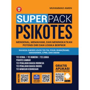 Superpack Psikotes (Mengenal, Memahami, dan Meningkatkan Potensi Diri dan Logika Berpikir)
