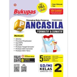 Bukupas Pendidikan Pancasila untuk SD/MI Kelas 2 (Pendekatan Deep Learning)
