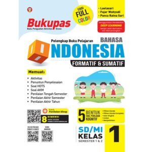 Bukupas Bahasa Indonesia untuk SD/MI Kelas 1 (Pendekatan Deep Learning)
