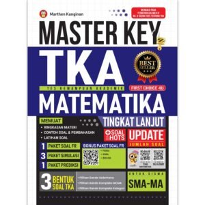 Master Key TKA Matematika Tingkat Lanjut untuk Siswa SMA-MA
