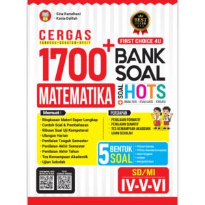 Cergas 1700+ Bank Soal Matematika untuk SD/MI Kelas IV-V-VI
